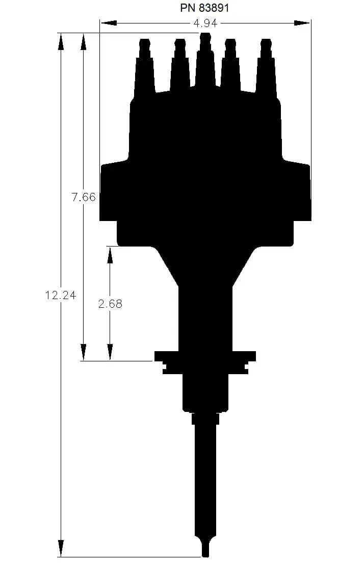Chrysler 392 HEMI Pro-Billet Distributor - 83891